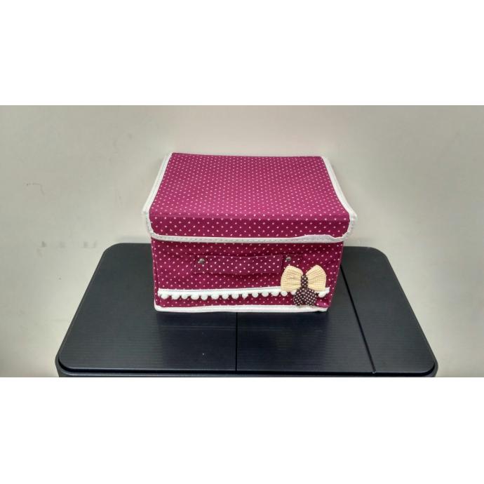 收納盒 - 棗紅色 (26cm)