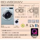 Hitachi 日立 8.0公斤BIG DRUM 前置式滾桶洗衣機(白色) BD-W80XWV-WH