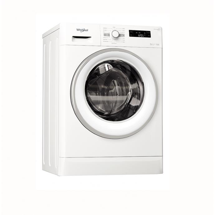 Whirlpool 惠而浦 纖薄前置式洗衣機 (第6感, 蒸氣抗菌, 7公斤850轉) CFCR70810