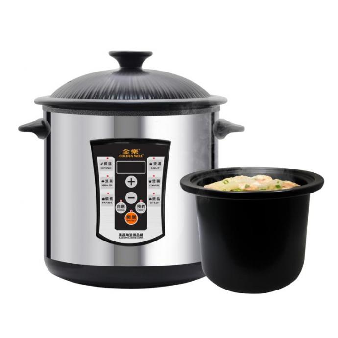 Goldenwell 金樂黑晶陶瓷御品鍋(約6L) GBC-125SC[不設順豐中心取貨服務]