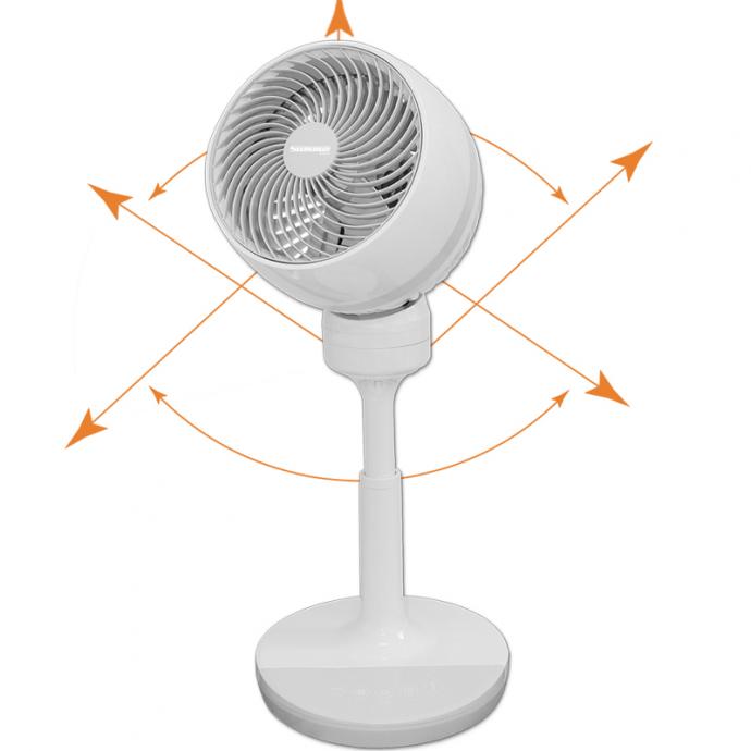 Summe 德國卓爾 8吋 伸縮循環檯地扇 SF-S75R